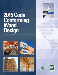2015 Code Conforming Wood Design