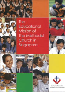 Council on Education - The Methodist Church in Singapore