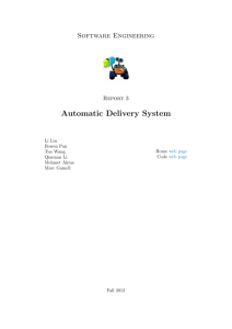 Automatic Delivery System