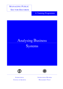 ha introduction to business systems analysis