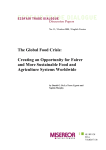 The Global Food Crisis - Heinrich-Böll