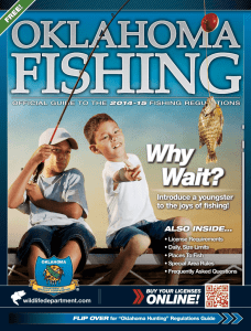 Oklahoma Fishing Guide - Oklahoma Department of Wildlife