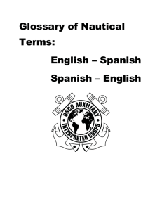 Glossary of Nautical Terms