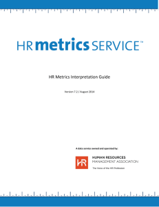 HR Metrics Interpretation Guide
