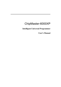 ChipMaster-6000XP - logicaldevices.com