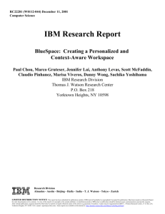 researchers at the IBM