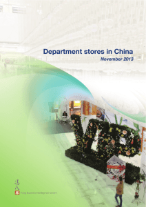 Department stores in China