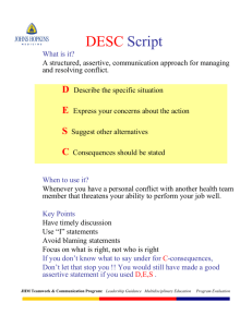 DESC Script - K-HEN