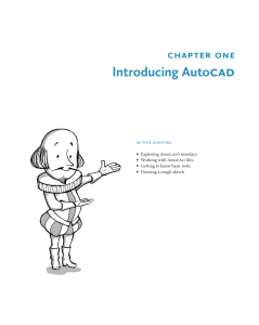 Introducing AutoCaD