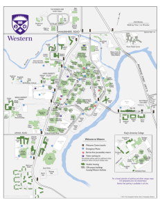 Western Campus Map