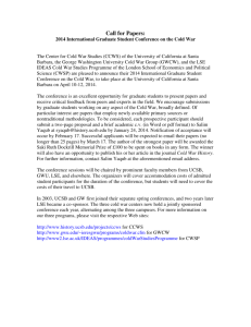 Call for Papers - The George Washington University