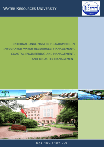 international master programmes in integrated water resources