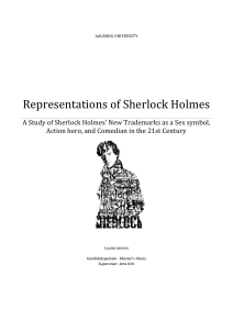 Representations of Sherlock Holmes