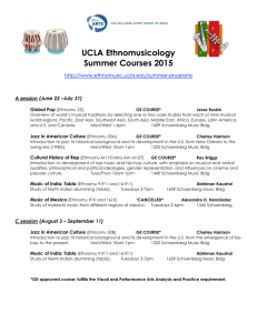 UCLA Department of Ethnomusicology