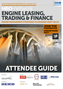 Engine Leasing Trading & Finance Event Guide 2015