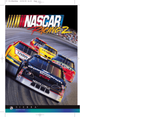 NASCAR Racing 2 Manual