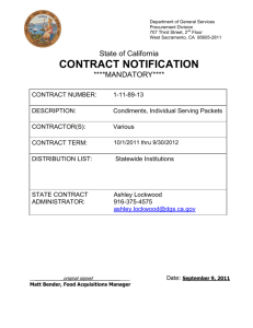 contract notification