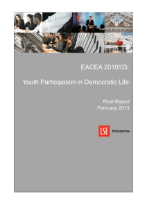 Youth Participation in Democratic Life - EACEA