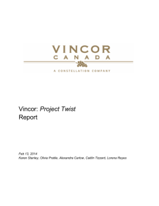 Vincor: Project Twist Report.docx
