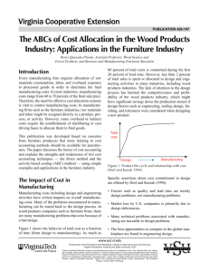 The ABCs of Cost Allocation in the Wood Products Industry