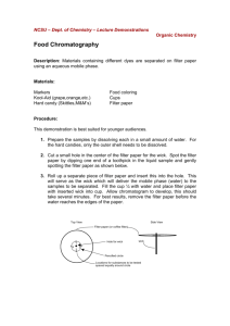 Food Chromatography