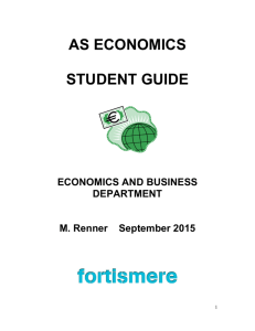 Economics - Fortismere School
