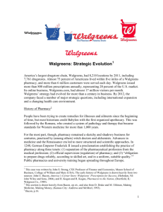 Walgreens: Strategic Evolution