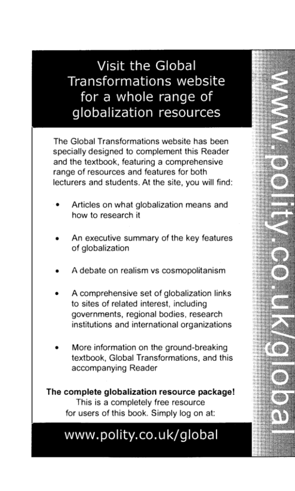 The complete globalization resource package!