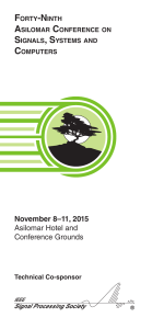 2015 Asilomar conference final program in single