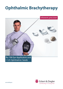 Ru-106 Eye Applicators and I-125 Ophthalmic Seeds Inherent