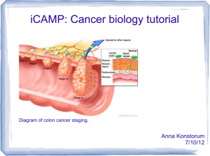 iCAMP: Cancer biology tutorial