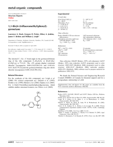 1, 1-Bis [4-(trifluoromethyl) phenyl] germetane