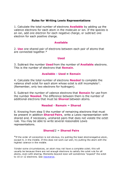 doc worksheet configuration electron & RULE ELECTRON CONFIGURATION WORKSHEET OCTET