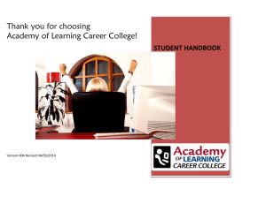 - Academy of Learning Career College