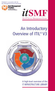 An Introductory Overview of ITIL V3