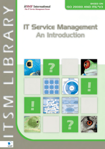 IT Service Management - Van Haren Publishing