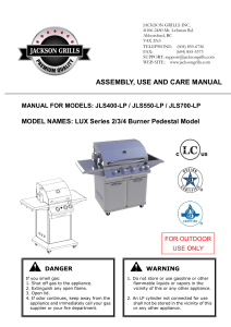 2012 LUX 400, 550 & 700 Cart Model Manual