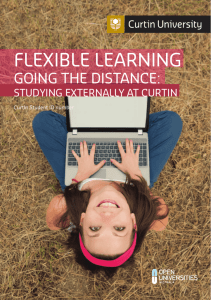 flexible learning - Curtin University