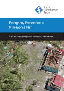 Emergency Preparedness & Response Plan