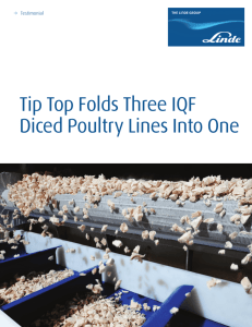 Tip Top Poultry  - Linde ELEMENTS