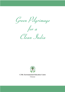 Green Prilgrimage_book 2014 - CPR Environmental Education