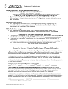 Private Information Sheet