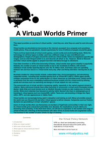 Virtual World Primer