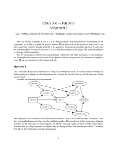 COGS 300 — Fall 2013 Assignment 2