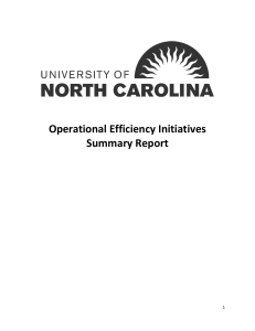 Operational Efficiency Initiatives Summary Report