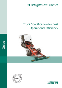 Truck Specification for Best Operational Efficiency Guide