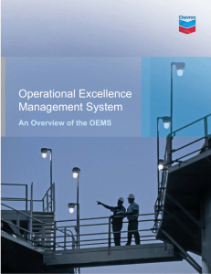 Operational Excellence Management System