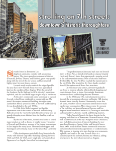 Downtown's Historic Thoroughfare