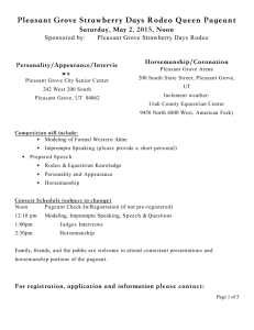 Pageant Application - Pleasant Grove Strawberry Days