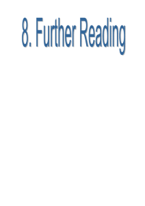 8. Further Reading (1 megabyte)